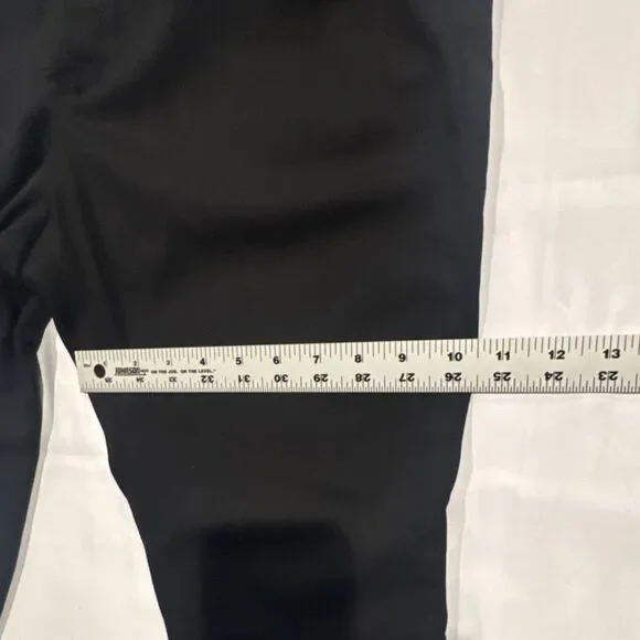 H&M Men's Black Super Skinny Fit Dress Pants Polyester Blend Size 32R - Picture 6 of 8